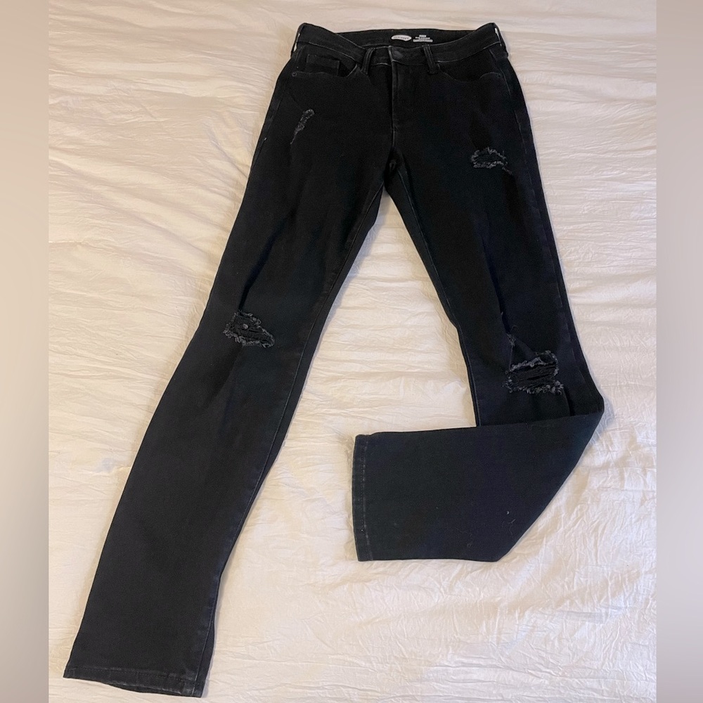 Black Old Navy ripped jeans